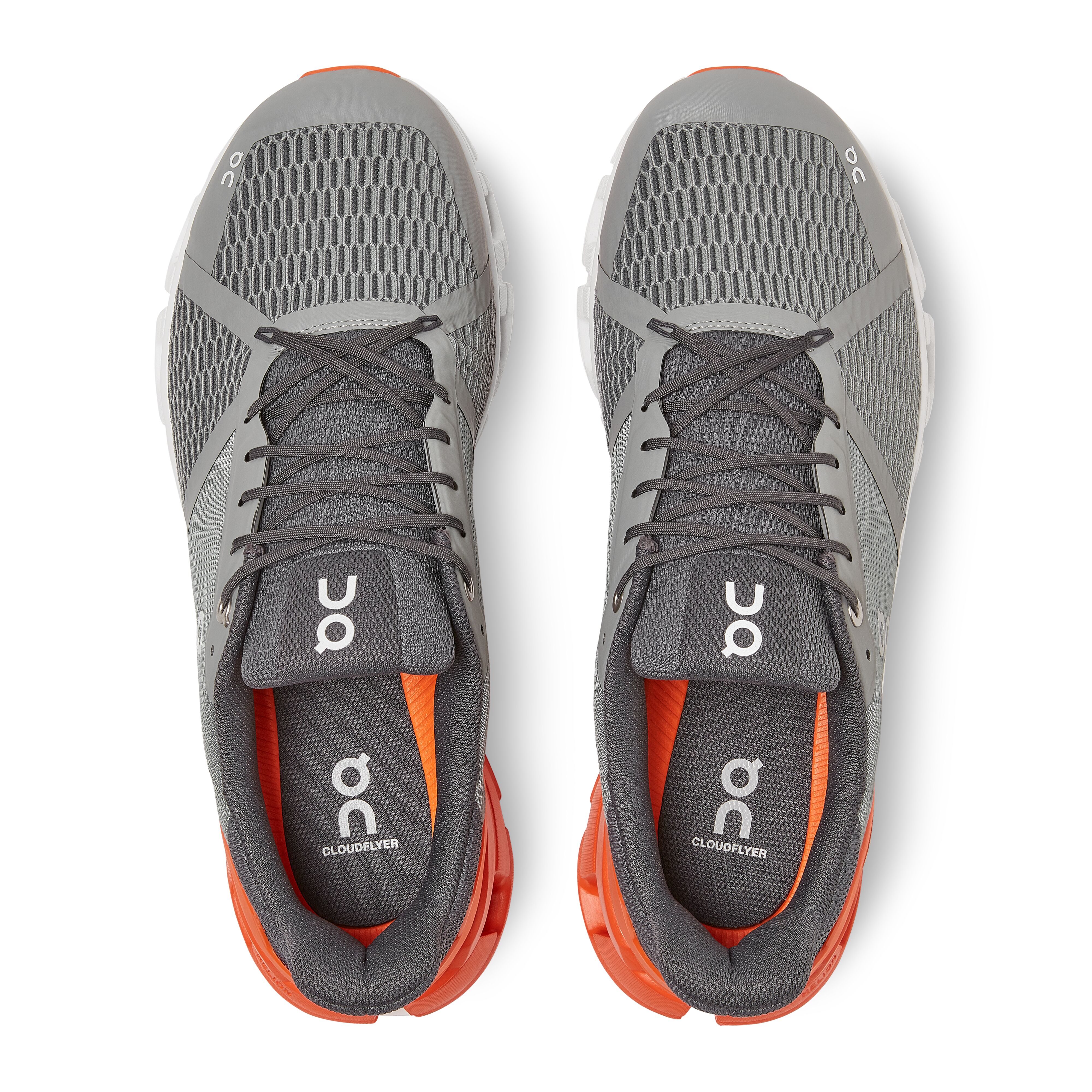 Mens On Cloudflyer Lightweight Running Shoes in Light Gray Amazon.com | On Running Cloudflyer 5 Men main image 4