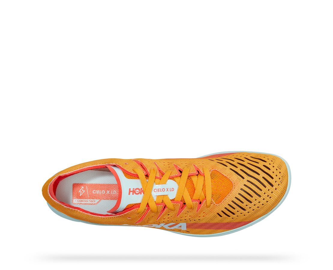 Hoka Unisex Cielo X LD Radiant Yellow/Camellia display picture 3