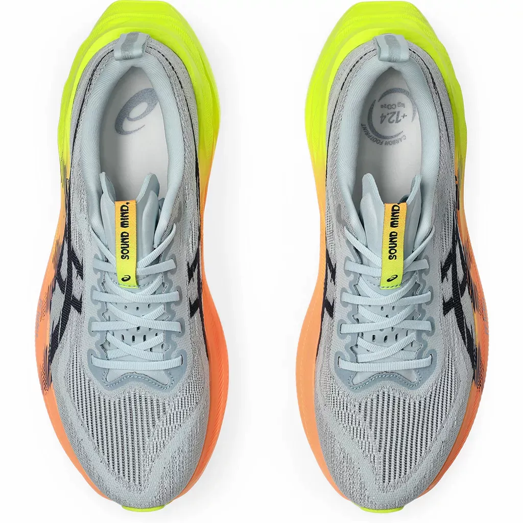Asics U Superblast 2 Paris Grey/Safety Yellow Asics U Superblast 2 Paris Grey/Safety Yellow