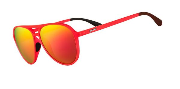 Goodr Captain Blunt's Red Orange